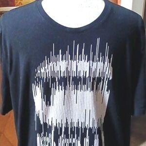 G-STAR Raw Short Sleeve  Black Graphic T-Shirt Size XXL